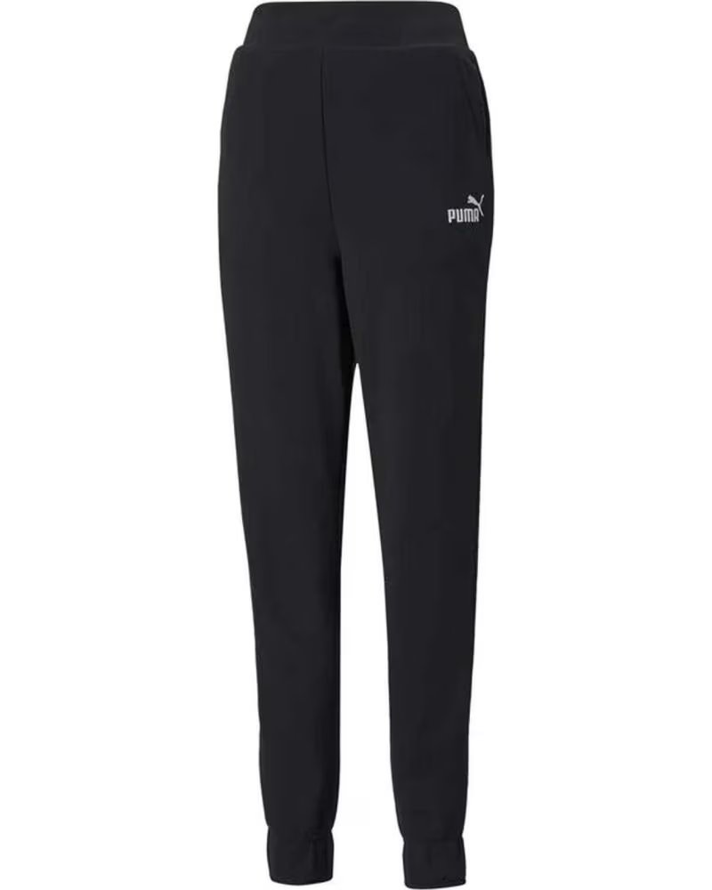 PUMA PANTALON DE SURVÊTEMENT LONG PUMA ESSENTIALS POUR FEMME NEGRO
