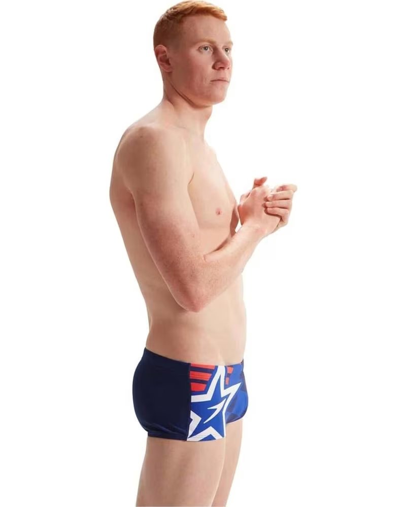 SPEEDO MAILLOT DE BAIN SPEEDO POUR HOMME AVEC MOTIF ÉTOILE BLEUE AZUL