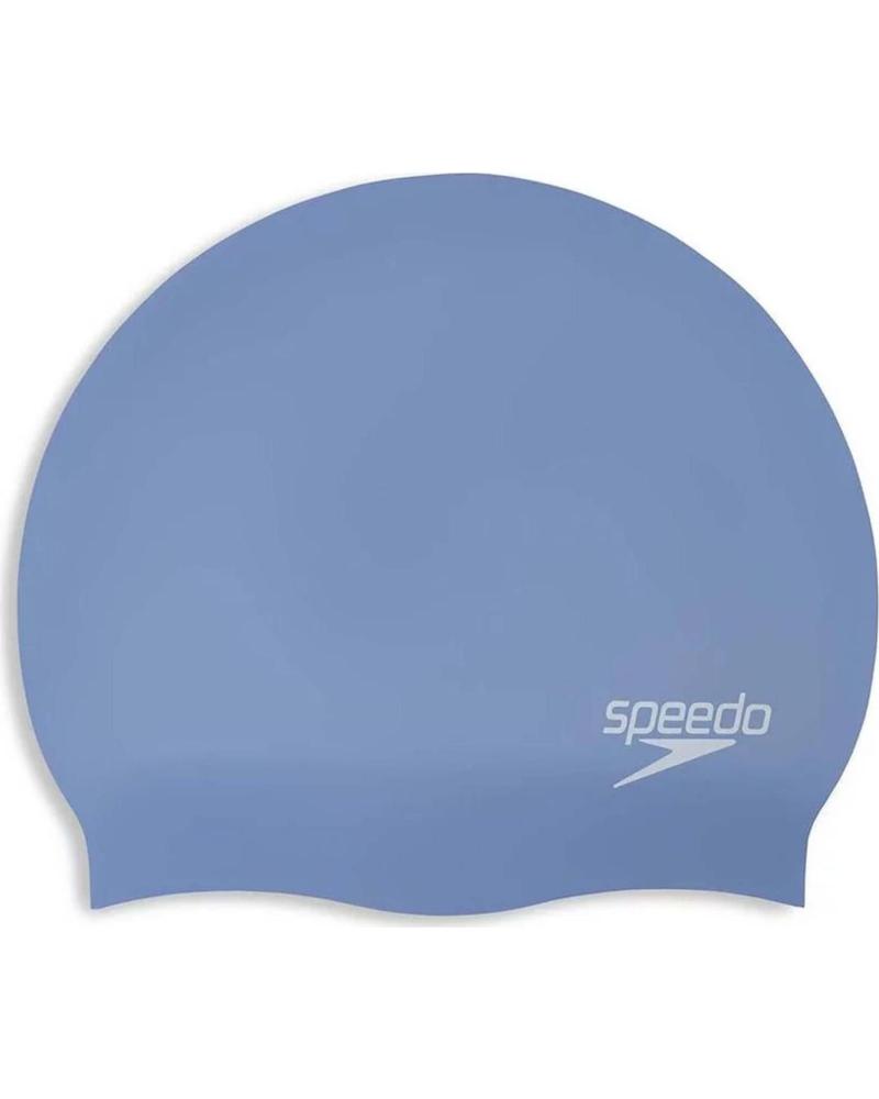 SPEEDO GORRO DE NATACIÓN SPEEDO PARA ADULTO, COLOR AZUL AZUL