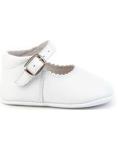 Bebé de Menina ANGELITOS ZAPATO PATUCO PIEL 240 BLANCO