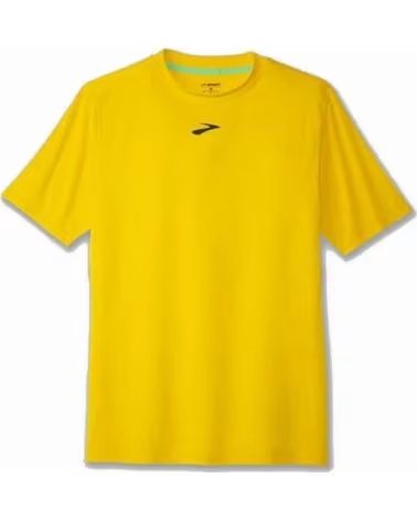 BROOKS CAMISETA BROOKS MANGA CURTA CORRIDA UNISSEX AMARELA AMARILLO