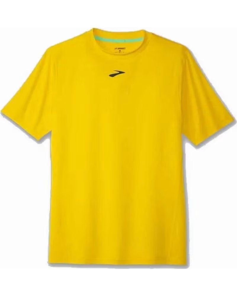 BROOKS CAMISETA BROOKS MANGA CURTA CORRIDA UNISSEX AMARELA AMARILLO