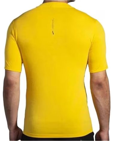 BROOKS CAMISETA BROOKS MANGA CURTA CORRIDA UNISSEX AMARELA AMARILLO