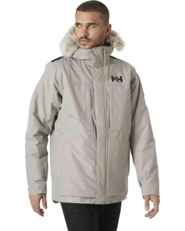 HELLY HANSEN HELLY HANSEN MEN´S BEIGE PARKA WITH HOOD BEIGE