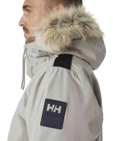 HELLY HANSEN HELLY HANSEN MEN´S BEIGE PARKA WITH HOOD BEIGE