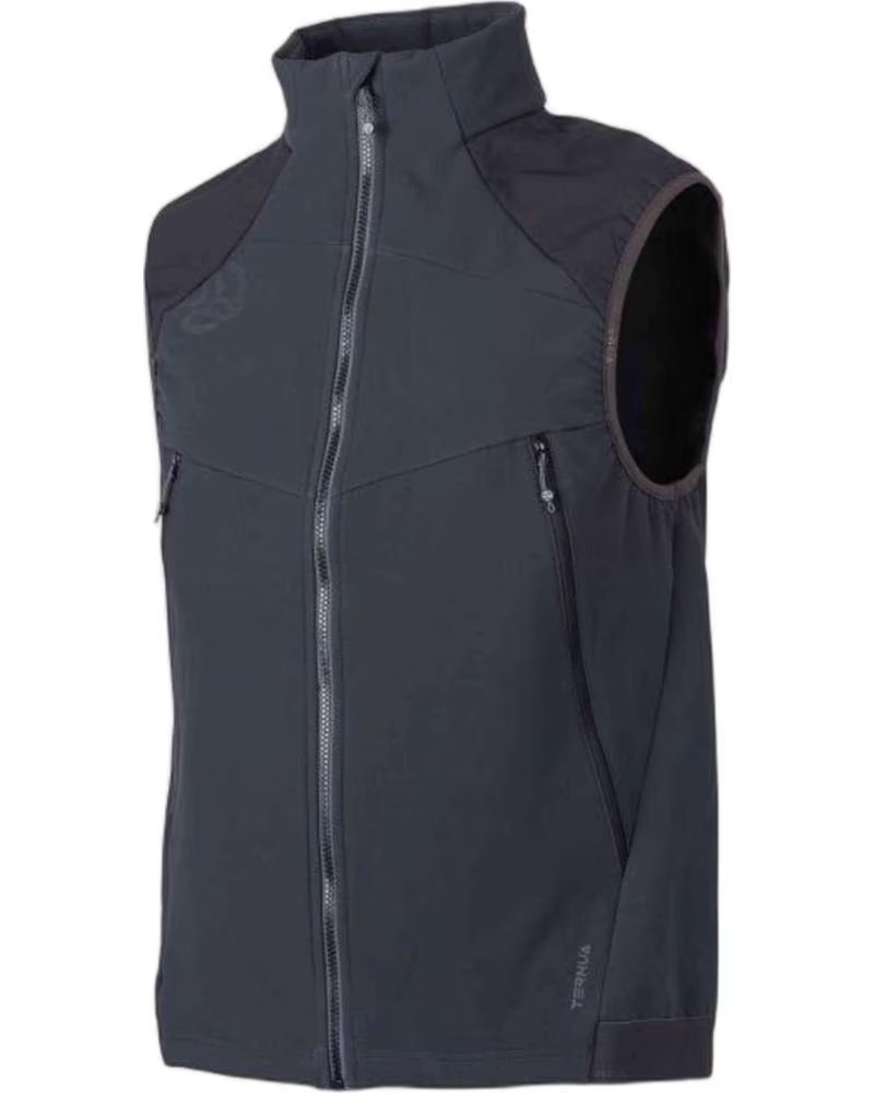 TERNUA TERNUA VEST FOR MEN, BLACK NEGRO