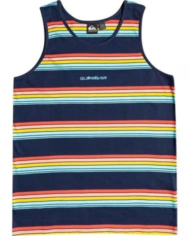 QUIKSILVER QUIKSILVER GESTREIFTES TANKTOP FÜR HERREN MULTICOLOR