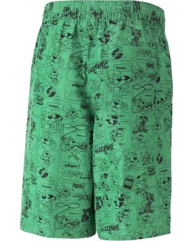 PUMA PANTALONCINI SPORTIVI PUMA UOMO VERDI VERDE