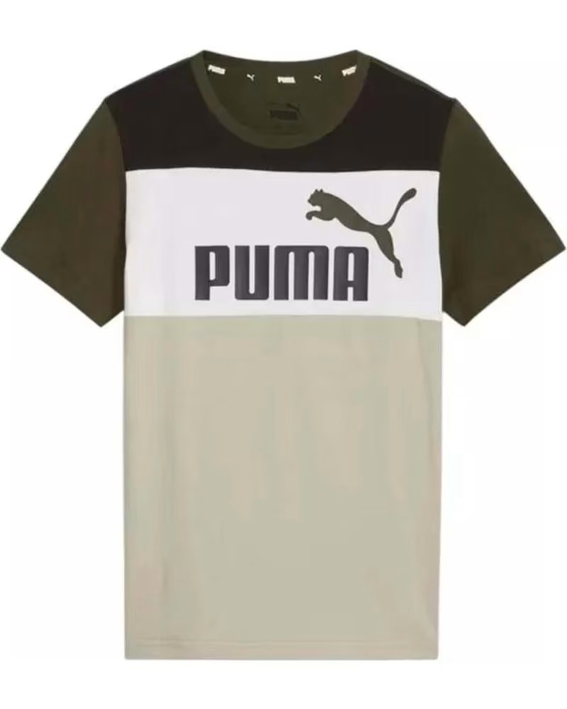 PUMA CAMISETA PUMA DE MANGA CURTA COM LOGO PARA MENINOS MULTICOLOR
