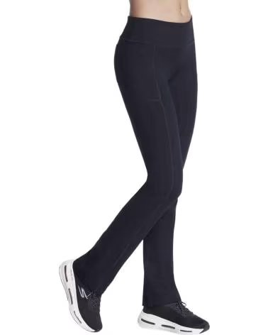 SKECHERS PANTALONI LUNGHI SKECHERS DA DONNA, NERI NEGRO