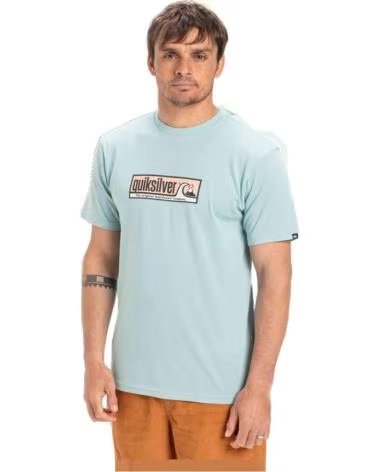 QUIKSILVER QUIKSILVER HERREN T-SHIRT KURZARM AZUL