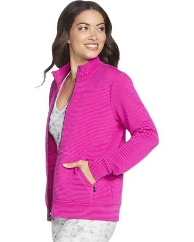 SKECHERS CHAQUETA EN PARA MUJER ROSA