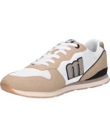 MTNG ZAPATILLAS MUSTANG 2026 V ATTITUDE CALZADO CABALLERO EN BLANCO PARA HOMBRE PLITY OFF WHITE - MESH BLANCO