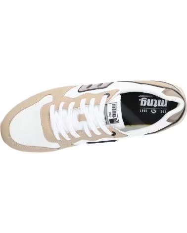 MTNG ZAPATILLAS MUSTANG 2026 V ATTITUDE CALZADO CABALLERO EN BLANCO PARA HOMBRE PLITY OFF WHITE - MESH BLANCO