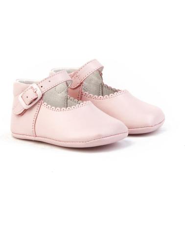 Bebé de Menina ANGELITOS ZAPATO PATUCO PIEL 240 ROSA