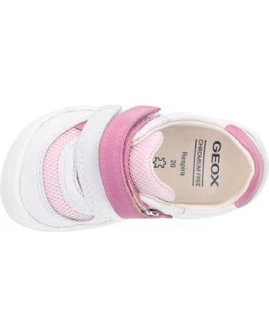 GEOX ZAPATILLAS NINA MODELO B STEPPIEUP COLOR BLANCO C0406