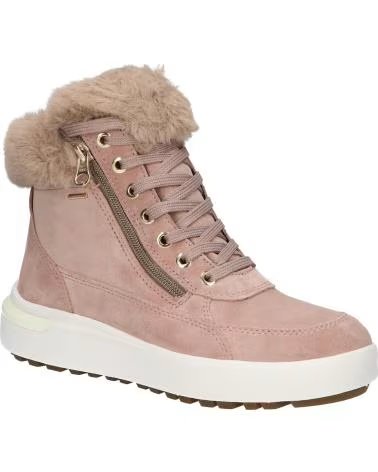 GEOX BOTINES DALYLA ABX CON CUELLO DE PELO C8056 ANTIQUE ROSE