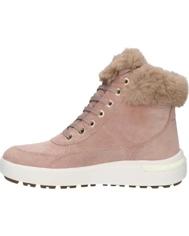 GEOX BOTINES DALYLA ABX CON CUELLO DE PELO C8056 ANTIQUE ROSE