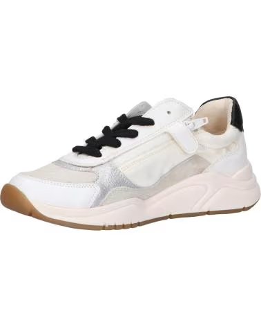 GEOX J4597B 022FU J MAWAZY GIRL C0404 WHITE-BLACK