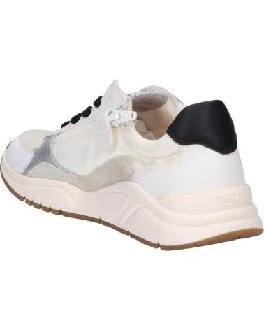 GEOX J4597B 022FU J MAWAZY GIRL C0404 WHITE-BLACK