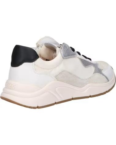 GEOX J4597B 022FU J MAWAZY GIRL C0404 WHITE-BLACK