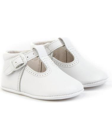 Bebé de Menino ANGELITOS ZAPATO PATUCO PIEL 247 BLANCO
