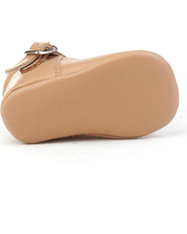 Bébé pour Garçon ANGELITOS ZAPATO PATUCO PIEL 247 CAMEL