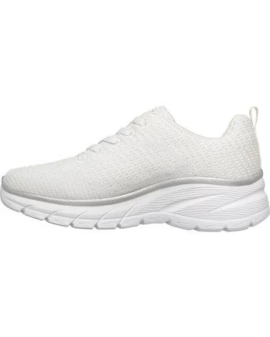 SKECHERS SNEAKERS FASHION FIT 20 WHITESILVER