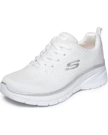SKECHERS SNEAKERS FASHION FIT 20 WHITESILVER