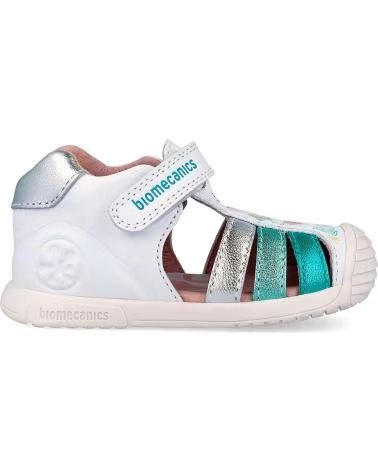 BIOMECANICS SANDÁLIA BIOGATEO 262109 COM ESTAMPADO DE PEIXES BLANCOB050