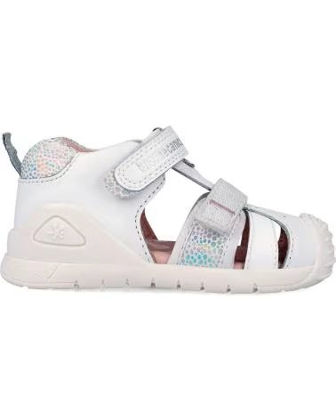 BIOMECANICS SANDALIAS URBANAS BLANCAS INFANTIL - 262111-B313 262111-B313 BLANCO