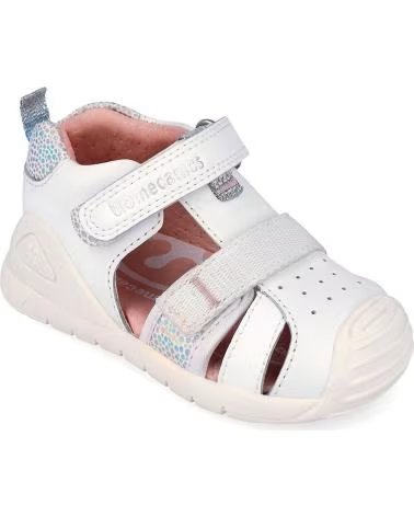 BIOMECANICS SANDALIAS URBANAS BLANCAS INFANTIL - 262111-B313 262111-B313 BLANCO