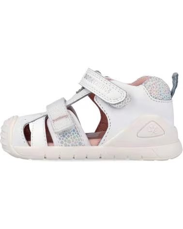 BIOMECANICS SANDALIAS URBANAS BLANCAS INFANTIL - 262111-B313 262111-B313 BLANCO