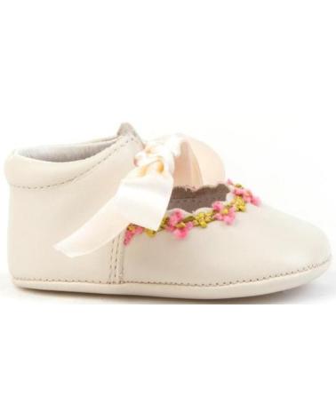 Bebé de Menina ANGELITOS ZAPATO PATUCO PIEL 253 BEIGE