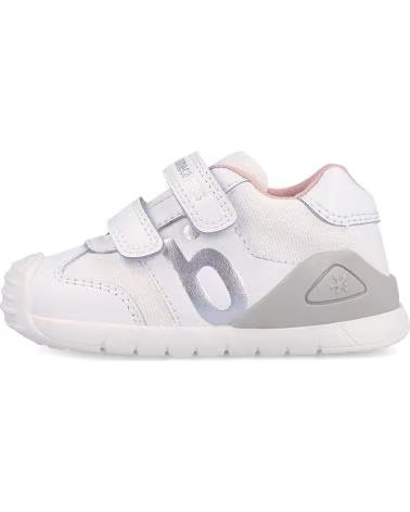 BIOMECANICS BIOGATEO 262121 - URBAN-SNEAKER MIT KLETTVERSCHLUSS BLANCOPLATAD313
