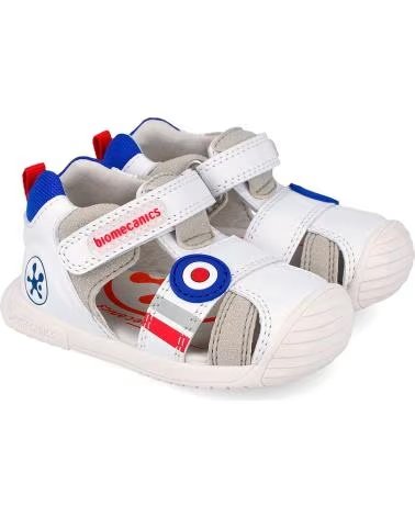 BIOMECANICS SANDALIAS CASUALES BLANCAS INFANTIL - 262129-B050 262129-B05 BLANCO