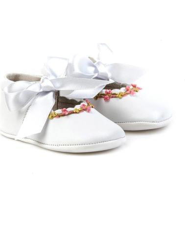 girl Infant ANGELITOS ZAPATO PATUCO PIEL 253 BLANCO