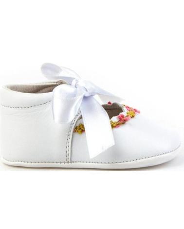 Bebé de Menina ANGELITOS ZAPATO PATUCO PIEL 253 BLANCO