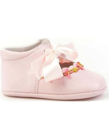 Bebé de Menina ANGELITOS ZAPATO PATUCO PIEL 253 ROSA