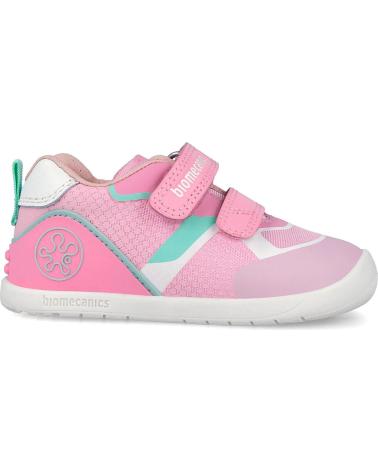 BIOMECANICS ZAPATILLAS BAREFOOT S PARA PRIMEROS PASOS DE NINA 262159 ROSA