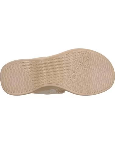 SKECHERS SANDALIAS 591303400008 EN NEGRO PARA UNISEX OFF WHITE