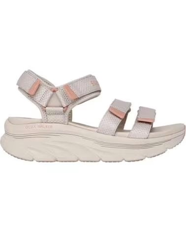 SKECHERS SANDALIAS 098-003100 EN BEIGE PARA MUJER TPE