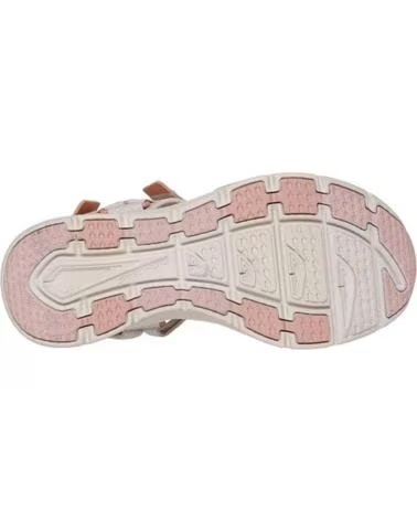 SKECHERS SANDALIAS 098-003100 EN BEIGE PARA MUJER TPE