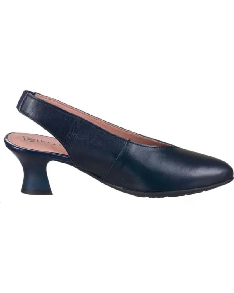 PITILLOS SCARPE CON TACCO PITILLOS 11181 BLU NAVY DA DONNA AZUL