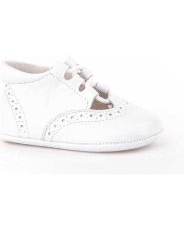 Bebé de Niña y Niño ANGELITOS ZAPATO PATUCO PIEL 256 BLANCO