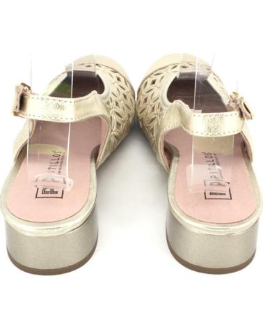 PITILLOS SANDALIA PITILLOS 14924 CON CALADOS AMARILLO