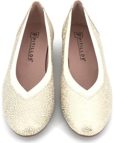 PITILLOS BAILARINA PITNIE COLOR ORO 14921 AMARILLO