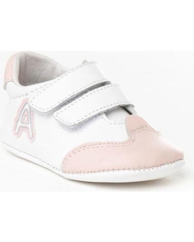 Bebé de Menina e Menino ANGELITOS ZAPATO PATUCO PIEL 266 ROSA