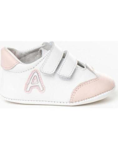 Bebé de Menina e Menino ANGELITOS ZAPATO PATUCO PIEL 266 ROSA