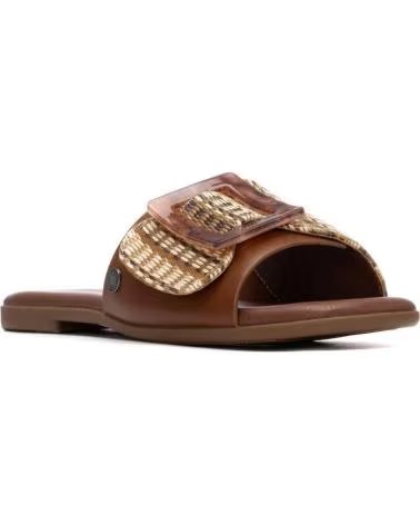 REFRESH SANDALIAS 175029 EN MARRON PARA MUJER CAMEL